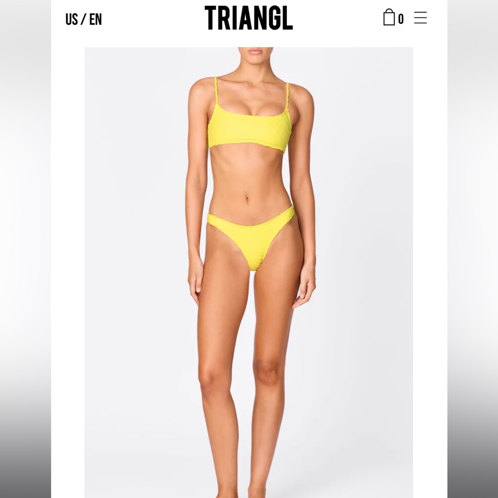 triangl bathing suit